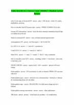 Patho Hesi Review Questions and Answers Already Passed Answers 20262027 RATED A