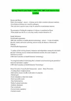 Hsc 300 Final Exam Spring A Guaranteed