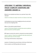Lifescienc 7C Midterm 1 Individual&NewLine;Stage Complete Questions And&NewLine;Answers Graded A&plus;