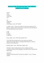 Rasmussen MDC III Final Exam 20262027 Graded A Verified Latest Update