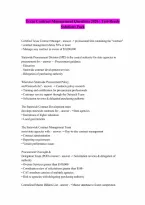 CTCM Certified Texas Contract Management Latest 2026 Graded A Verified Questions with 100 Correct Answers Graded A
