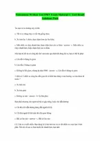 Dmv Vietnamese Written Test 1 Latest Exam with correct Answers