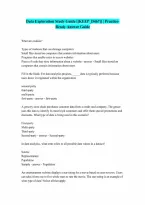 D467 Exploring Data Questions and Answers Already Passed Latest UPDATE 100 CORRECT ANSWERS