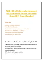 NURS 6202 Midterm Exam &ndash; Advanced&NewLine;Pathophysiology&colon; 200 Questions with&NewLine;Answers & Rationales &lpar;Latest 2026&rpar; &vert; Pass&NewLine;Guaranteed &vert; Instant Download&NewLine;