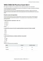 WGU C955 Applied Probability and Statistics OA Practice Exam Set 2 2026- 85 Questions&comma; Answers and Rationales&period;pdf&NewLine;&NewLine;