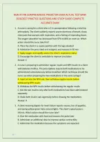 Ngn Ati Rn Comprehensive Predictor Exam Actual Test Bank  &NewLine;2026&sol;2027 Practice Questions And Study Guide Complete &NewLine;Accurate Exam