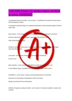 THE2000 Exam &num;2 study notes verified to pass 2026&sol;2027