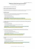 BSc Nursing Medication Calculations Set 2&colon; 100 New Practice Questions &lpar;PDF&rpar; &vert; 2026&ndash;2027 &vert; St&period; Joseph's College of Nursing
