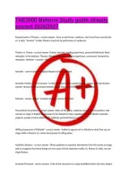 THE2000 Midterm Study guide already passed 2026&sol;2027 
