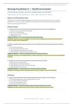 BSc Nursing Foundation II & Health Assessment&colon; 100 Practice Questions &lpar;PDF&rpar; &vert; 2026&ndash;2027 &vert; St&period; Joseph's College of Nursing