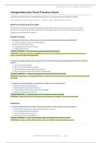 BSc Nursing Semester II Comprehensive Final Practice Exam&colon; 150 Questions &lpar;PDF&rpar; &vert; 2026&ndash;2027 &vert; St&period; Joseph's College of Nursing