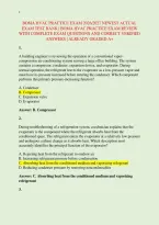 Boma Hvac Practice Exam 2026&sol;2027 Newest Actual &NewLine;Exam Test Bank &vert; Boma Hvac Practice Exam Review &NewLine;With Complete Exam Questions And Correct Verified &NewLine;Answers &vert; Already Graded A&plus; 