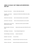 Chem 1133 Exam 1 Key Terms And Definitions &vert; 2026&ndash;2027