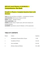 OCR AS Level Physics A &lpar;H156&sol;01&rpar; &mdash; Comprehensive Test Bank&NewLine;Breadth in Physics&colon; Complete Question Bank with Answers&NewLine;TITLE&colon; OCR AS Level Physics A &lpar;H156&sol;01&rpar; &mdash; Comprehensive Test Bank&NewLine;QUALIFICATION&colon; OCR AS Level in Physics A &lpar;H156&rpar;&NewLine;PAPER&colon; H156&sol;01 &mdash; Bread