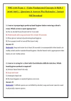 NSG 3100 Exam 4 &ndash; Galen Fundamental Concepts & Skills I &NewLine;&lpar;2026&sol;2027&rpar; &vert; Questions & Answers Plus Rationales &vert; Instant &NewLine;Pdf Download 
