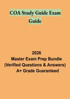 COA Study Guide Exam Guide &vert; Certification Review&comma; Practice Questions and Exam Preparation