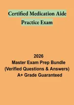 Certified Medication Aide Practice Exam &vert; Certification Study Guide&comma; Medication Safety and Exam Preparation