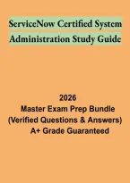 ServiceNow Certified System Administrator &lpar;CSA&rpar; Study Guide &vert; Certification Exam Prep and Practice Questions