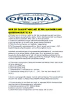 Nur 211 Evaluation 2027 Exams Answers And Questions Rated A&period;pdf