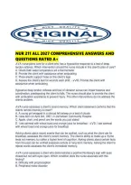 Nur 211 All 2027 Comprehensive Answers And Questions Rated A&period;pdf