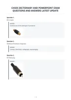 Chsos Dictionary And Powerpoint Exam&NewLine;Questions And Answers Latest Update&NewLine;
