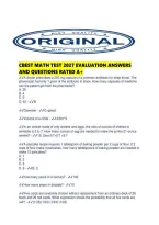 Cbest Math Test 2027 Evaluation Answers And Questions Rated A&period;pdf