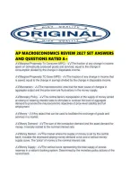 Ap Macroeconomics Review 2027 Set Answers And Questions Rated A&period;pdf