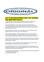 2027 Ap Macroeconomics Final Test Answers And Questions Rated A&period;pdf