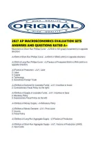 2027 Ap Macroeconomics Evaluation Sets Answers And Questions Rated A&period;pdf