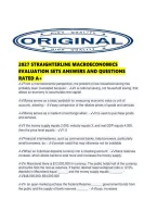 2027 Straighterline Macroeconomics Evaluation Sets Answers And Questions