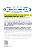 Straighterline Macroeconomics Review 2027 Answers And Questions Rated A&period;pdf