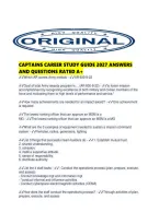 Captains Career Study Guide 2027 Answers And Questions Rated