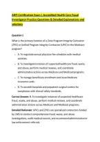 AHFI Certification Exam &vert; Accredited Health Care Fraud &NewLine;Investigator Practice Questions & Detailed Explanations and &NewLine;solutions