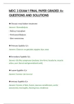 Mdc 3 Exam 1 Final Paper Graded A&plus;&NewLine;Questions And Solutions