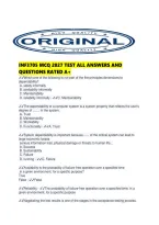 Inf3705 Mcq 2027 Test All Answers And Questions Rated A&period;pdf