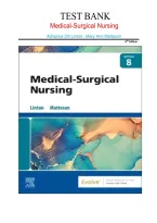 Medical-Surgical Nursing 8th Edition Test Bank &vert; Linton & Matteson