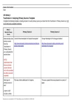 US History I Touchstone 4 Analyzing Primary Sources 2026&sol;2027 &vert; Study Guide & Assignment Template