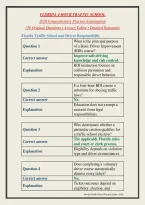 FLORIDA 4-HOUR TRAFFIC SCHOOL &NewLine;2026 Comprehensive Practice Examination &NewLine;150 Original Questions &bull; Answer Tables &bull; Detailed Rationales 