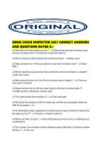 Smog Check Inspector 2027 Correct Answers And Questions Rated A&period;pdf