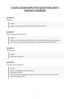 Cohn-S Exam Expected Questions With&NewLine;Verified Answers