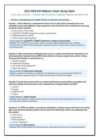 GCU NUR 634 Midterm Exam Study Bank &NewLine;Grand Canyon University &mdash; Advanced Health Assessment & Diagnostic Reasoning -Q&A with Rationales &vert; INSTANT PDF DOWNLOAD