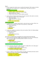 NSG 252 Exams 1-3 Study Guide&colon; Comprehensive Nursing Practice Practice Questions & Answers