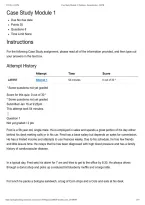 BIO D 121 Module 1 Nutrition Case Study &mdash; Complete Case Study Questions&comma; Answers and Rationale &vert; Portage Learning
