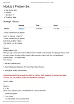 BIO D 121 Module 5 Problem Set&colon; Nutrition  &mdash; Complete Questions&comma; Correct Answers and Detailed Explanations &vert; Portage Learning
