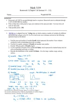 MATH 3339 Homework 2  &mdash; Complete Solutions and Step-by-Step Explanations &vert; University of Houston