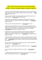 LASD Lt 2027 Test with all Correct & 100&percnt; Verified Answers &vert;Actual Complete Update &vert;Already Graded A&plus;