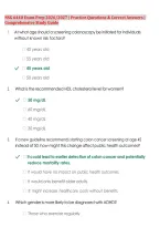 NSG 6440 Exam Prep 2026&sol;2027 &vert; Practice Questions & Verified Answers &vert; Comprehensive Nursing Study Guide &vert; High-Yield Exam Review