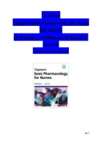 Nursing Pharmacology Drug Therapy Medication Safety Dosage Principles and Patient Education Willihnganz and Gurevitz 20th Edition ISBN 9780443126994 Test Bank&NewLine;&NewLine;