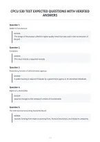 Cpcu 530 Test Expected Questions With Verified&NewLine;Answers&NewLine;