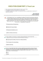 Fiscal Law Execution Exam Part 2 2026&sol;2027 &vert; Study Guide&comma; Practice Questions & Answers&comma; Exam Review